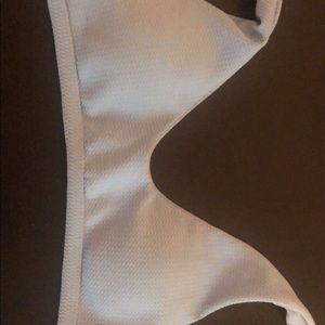 blue bathing suit top